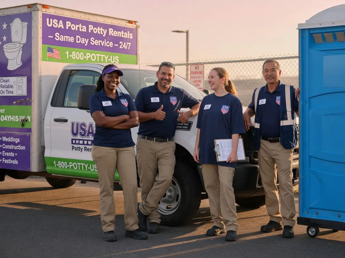 Porta Potty Rental company in Red Bud, IL