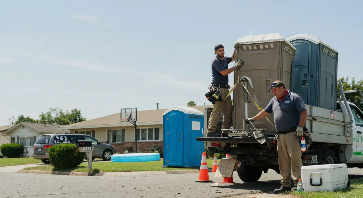 Porta Potty Rental in Red Bud, IL near me